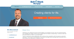 Desktop Screenshot of ericbloomstrand.com